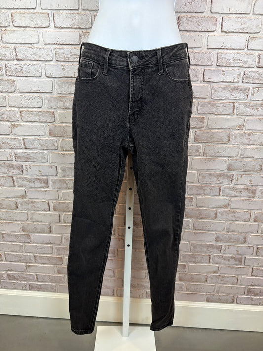 GAP Rockstar Super Skinny High Rise Jeans, Black, 4long, Used - Good