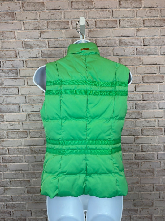 Lily Pulitzer Puffer Vest, Green, XS, Used - Excellent