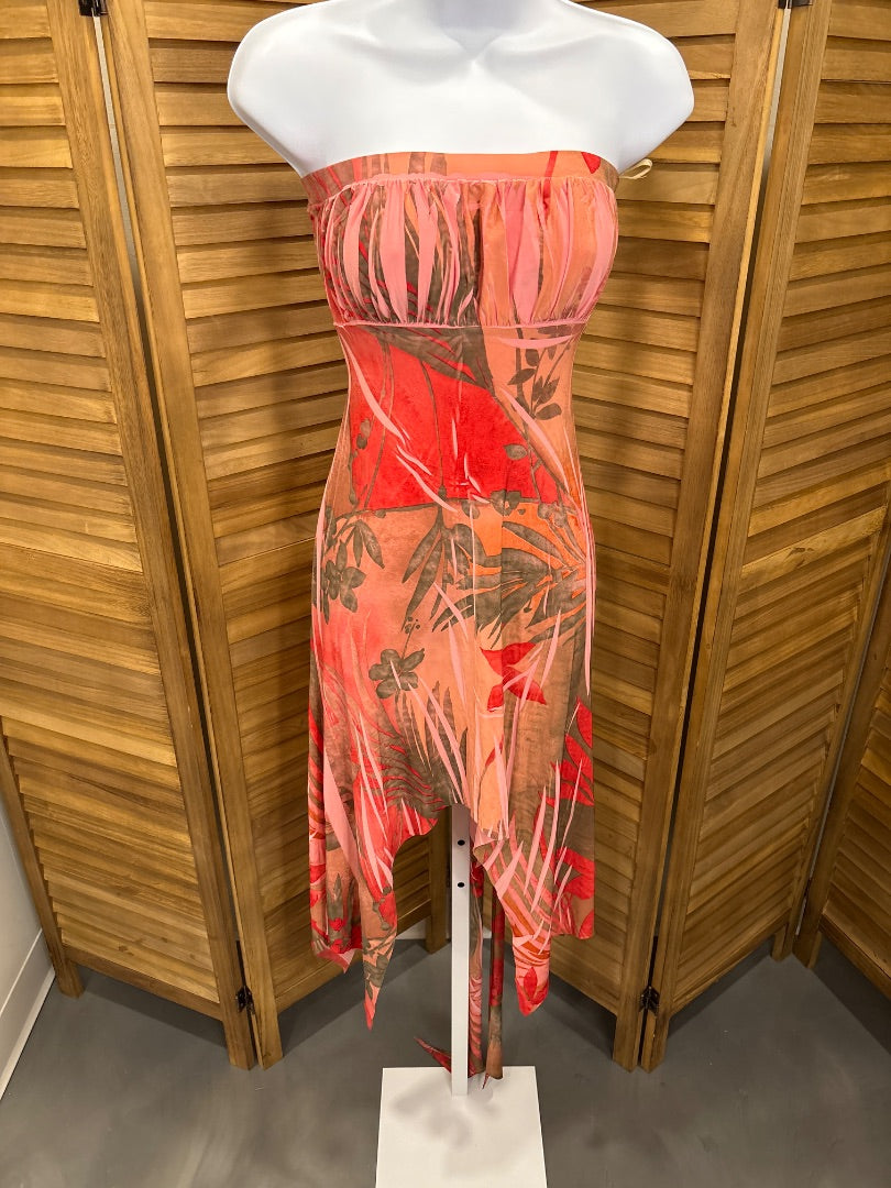 Kitty Dresses, Pink/orange multi, Medium