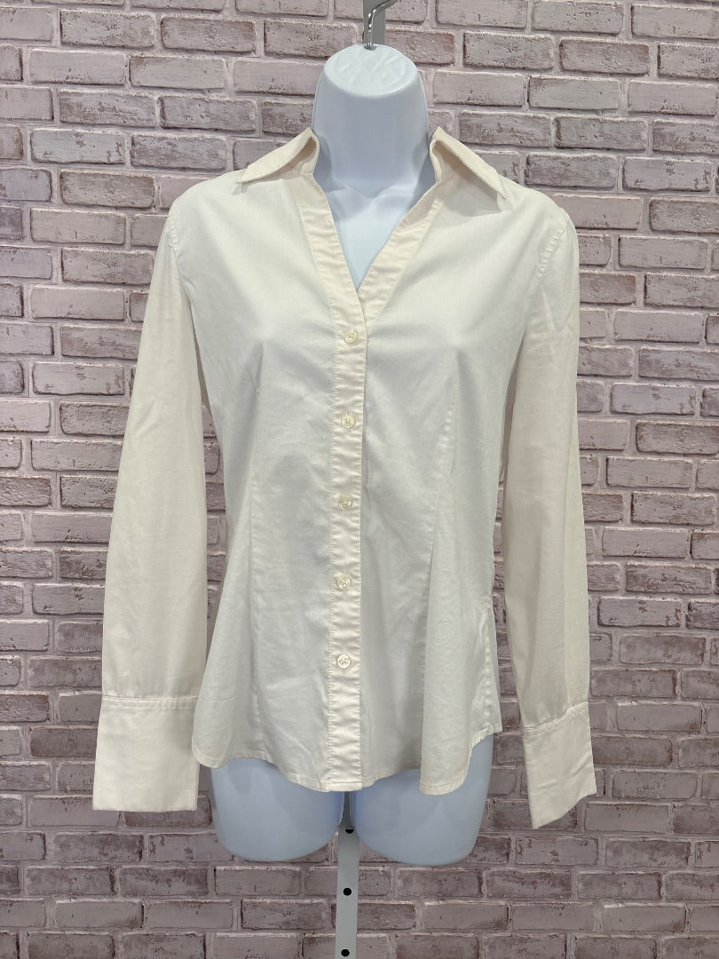 Express Shirt, White, Small, Used - Good