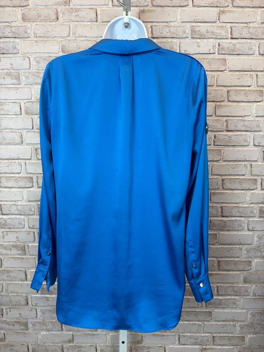 White House Black Market Top - Blouse – White House Black Market Blouse, Blue, XXS, Used - Good