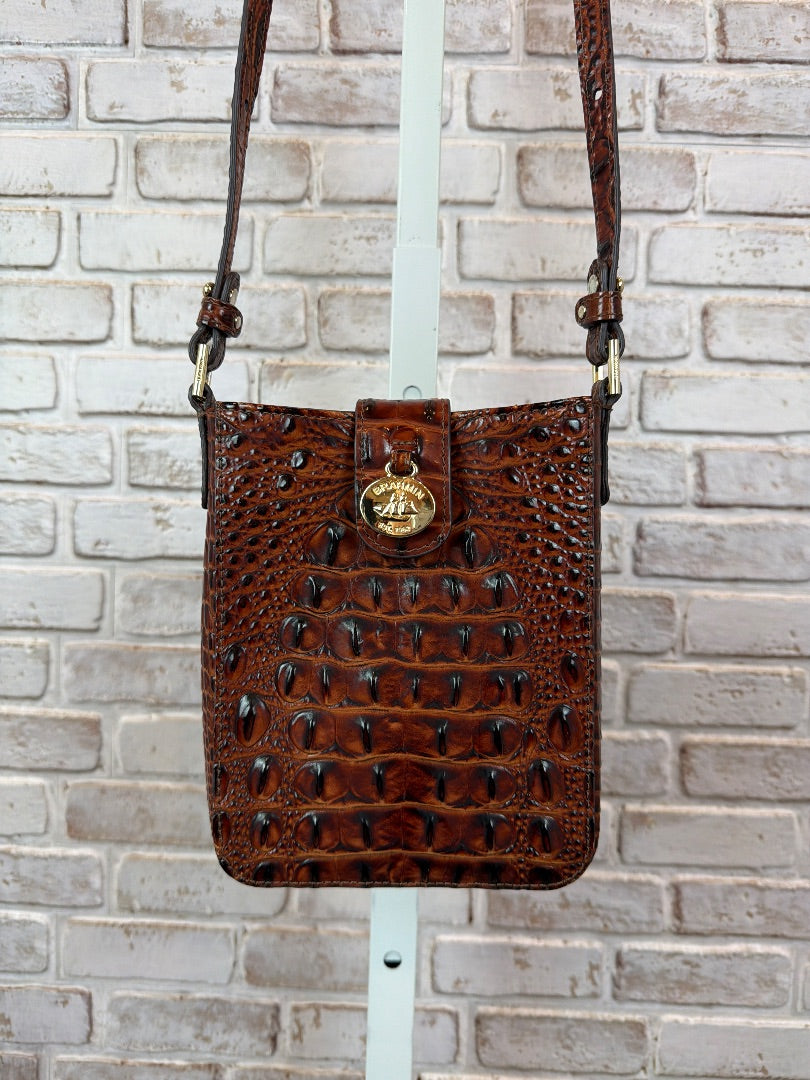 Brahmin Crossbody, Brown, One Size, Used - Good