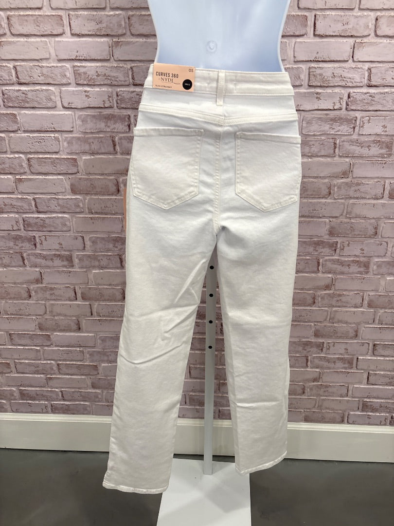 NYDJ Jeans, White, 0, Used - Good