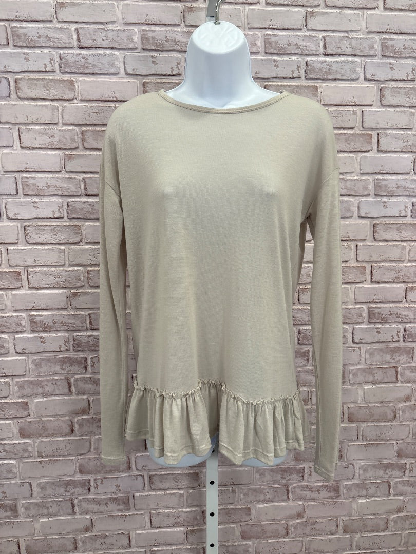 Rue 21 Shirt, Beige, Large, Used - Good