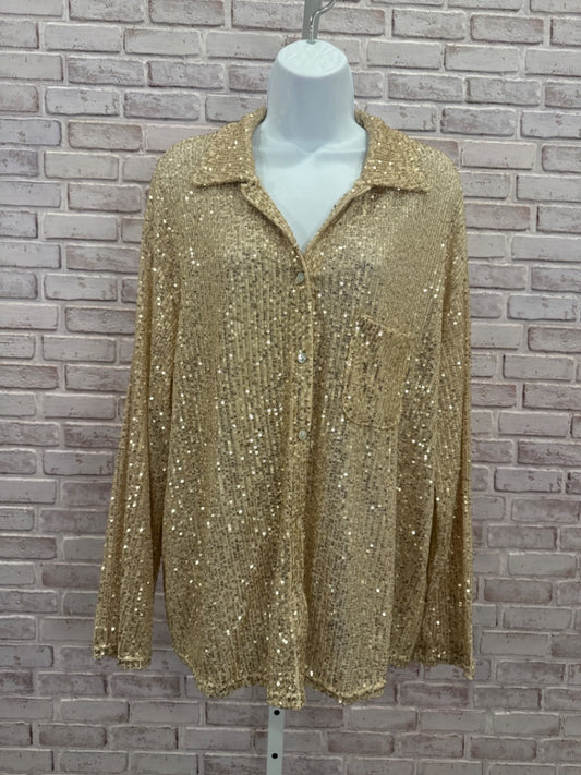 Porter Collective Shirt, Gold, Small, Used - Good