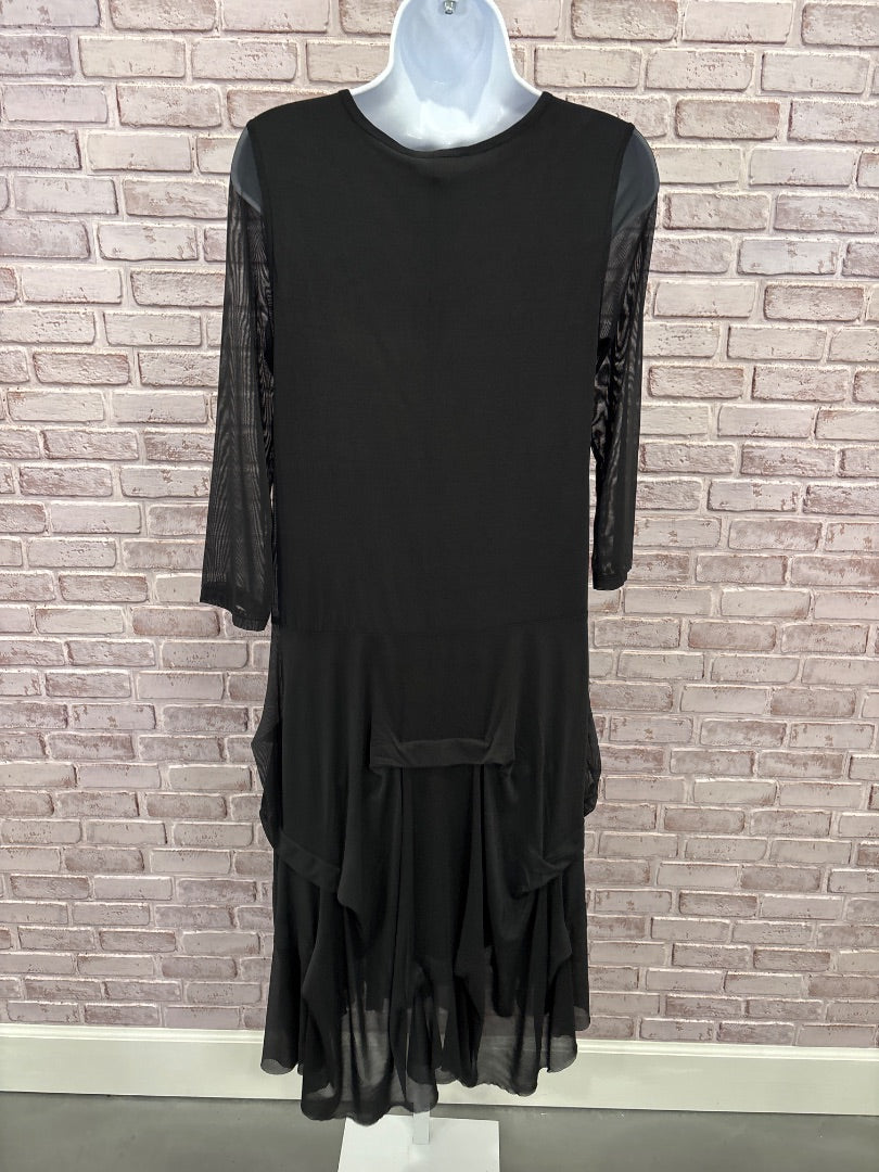 Kozan Dress, Black, Small, New With Tags