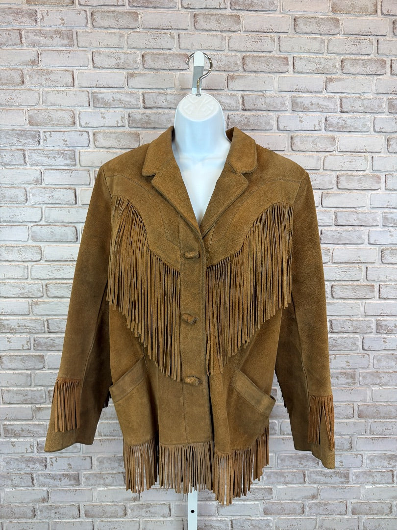 Pioneer Wear Jacket, Tan, 12, Used - Good