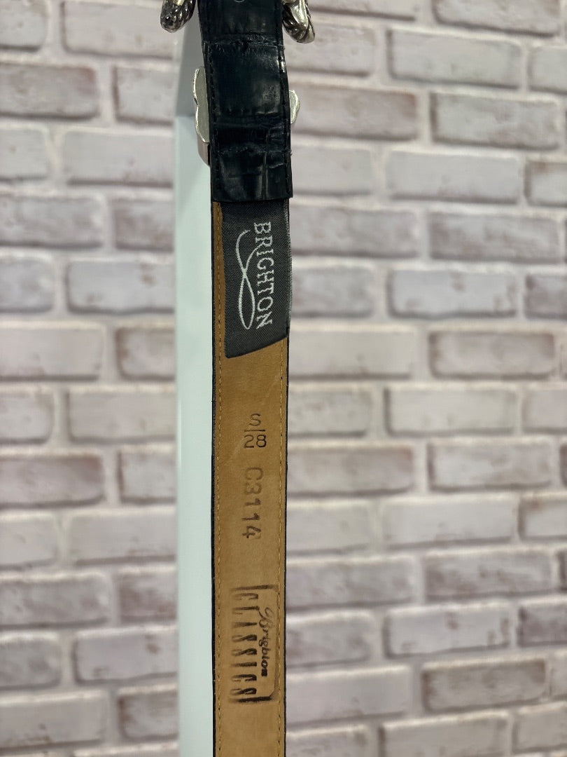 Brighton 28” Belt, Black, Small, Used - Good