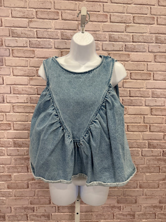 Various Shirt, Denim, Medium, Used - Good