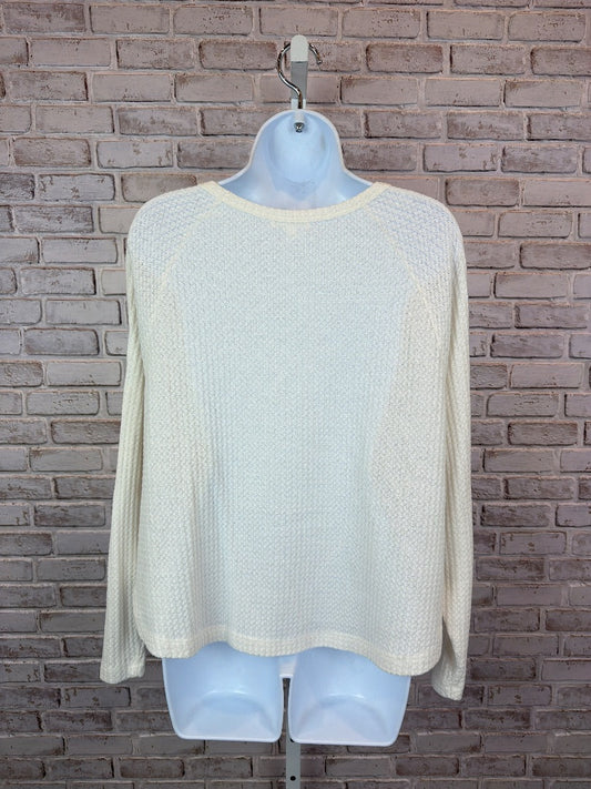 Brass plum Shirt, White, Large, Used - Good