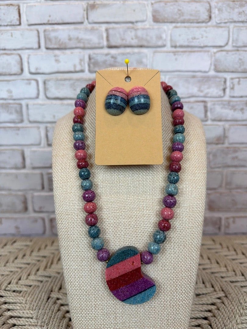 Various Jewelry - Set – Various Matching Jewelry Set, Multi, One Size, Used - Excellent