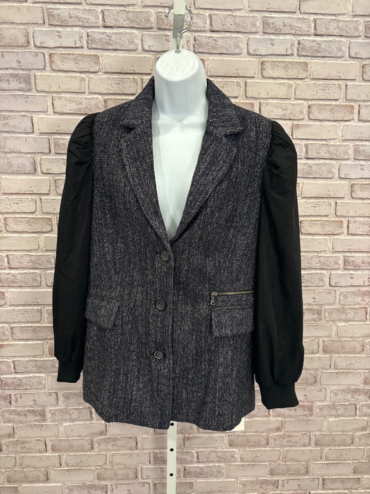 Maeve Blazer, Black/navy, 6, New With Tags