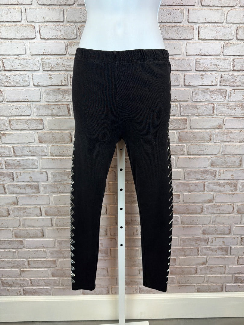 Sister Fashion Legginga, black/silver, Small, Used - Good