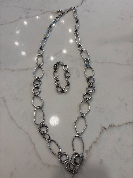 Brighton Matching Jewelry Set, Silver, One Size