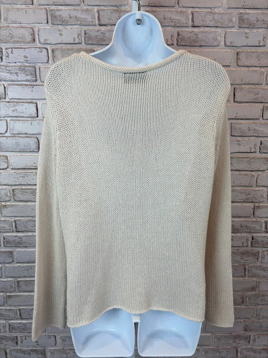 Wooden Ships Top - Sweater – Wooden Ships Sweater, Beige/pink, S/M, Used - Excellent