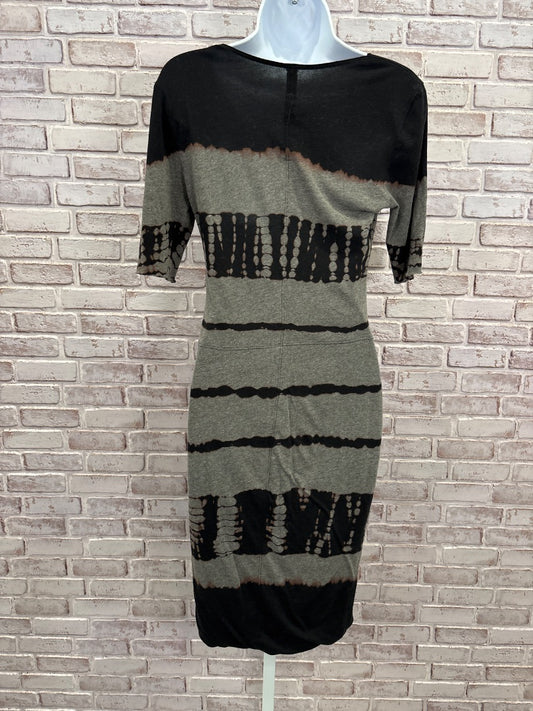 Raquel Allegra Dress, Black/grey tie dye, 2, Used - Good