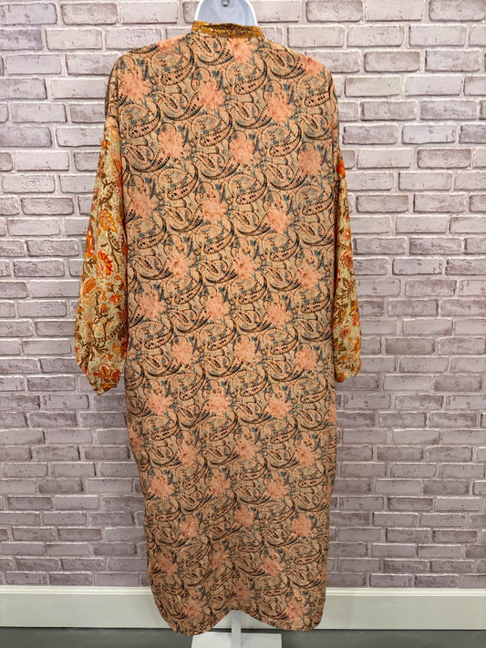 12th Tribe Duster, Orange multi, One Size, Used - Good