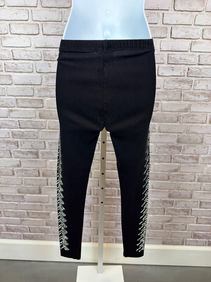 Sister Fashion Legginga, black/silver, Small, Used - Good