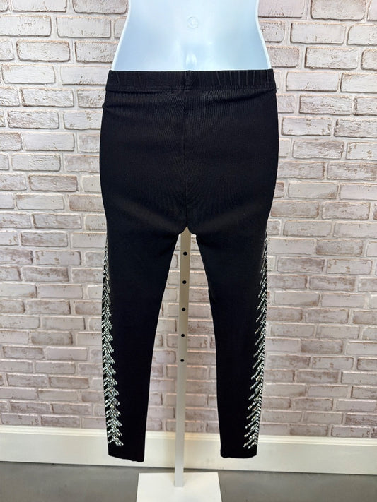 Sister Fashion Legginga, black/silver, Small, Used - Good