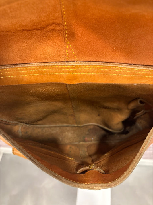 Frye Crossbody, Tan Leather, One Size, Used - Fair