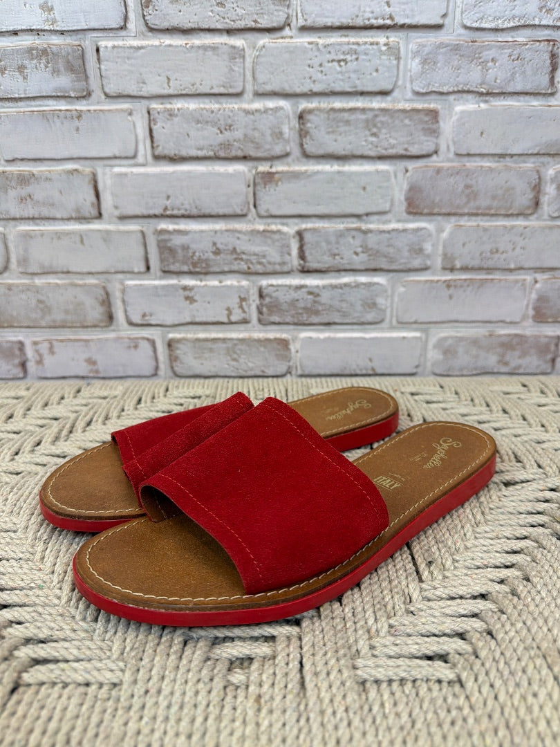 Seychelles Flats, Red, 9, Used - Good