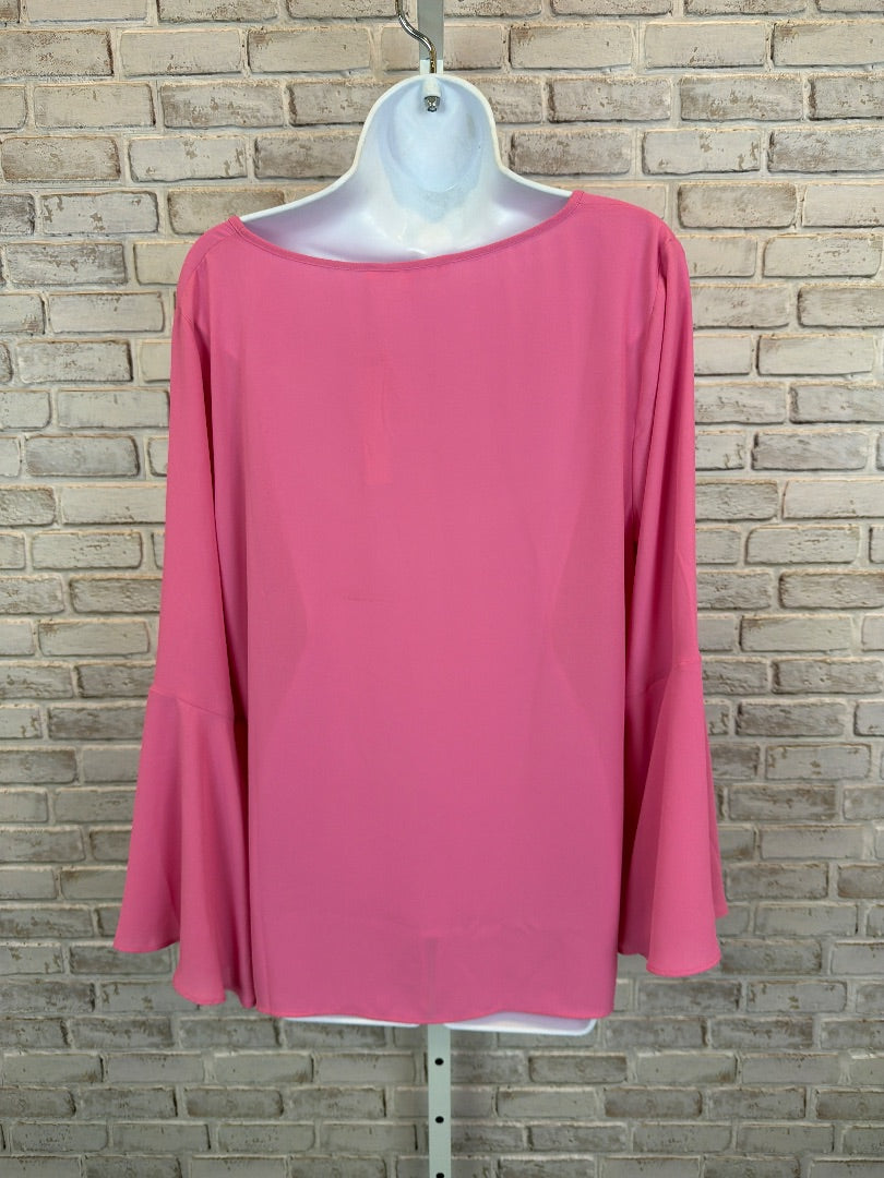 Violet + Claire Shirt, Pink, Large, New With Tags