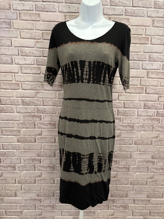 Raquel Allegra Dress, Black/grey tie dye, 2, Used - Good