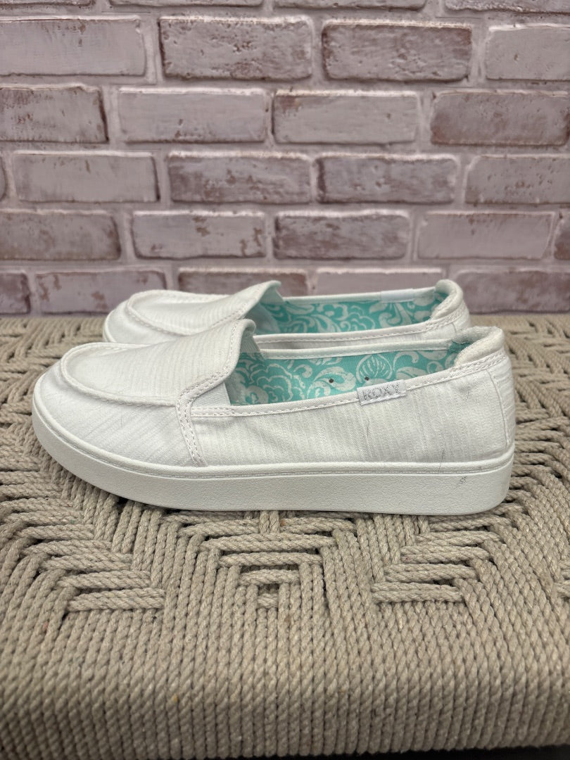 Roxy Sneakers, White, 8.5, Used - Good