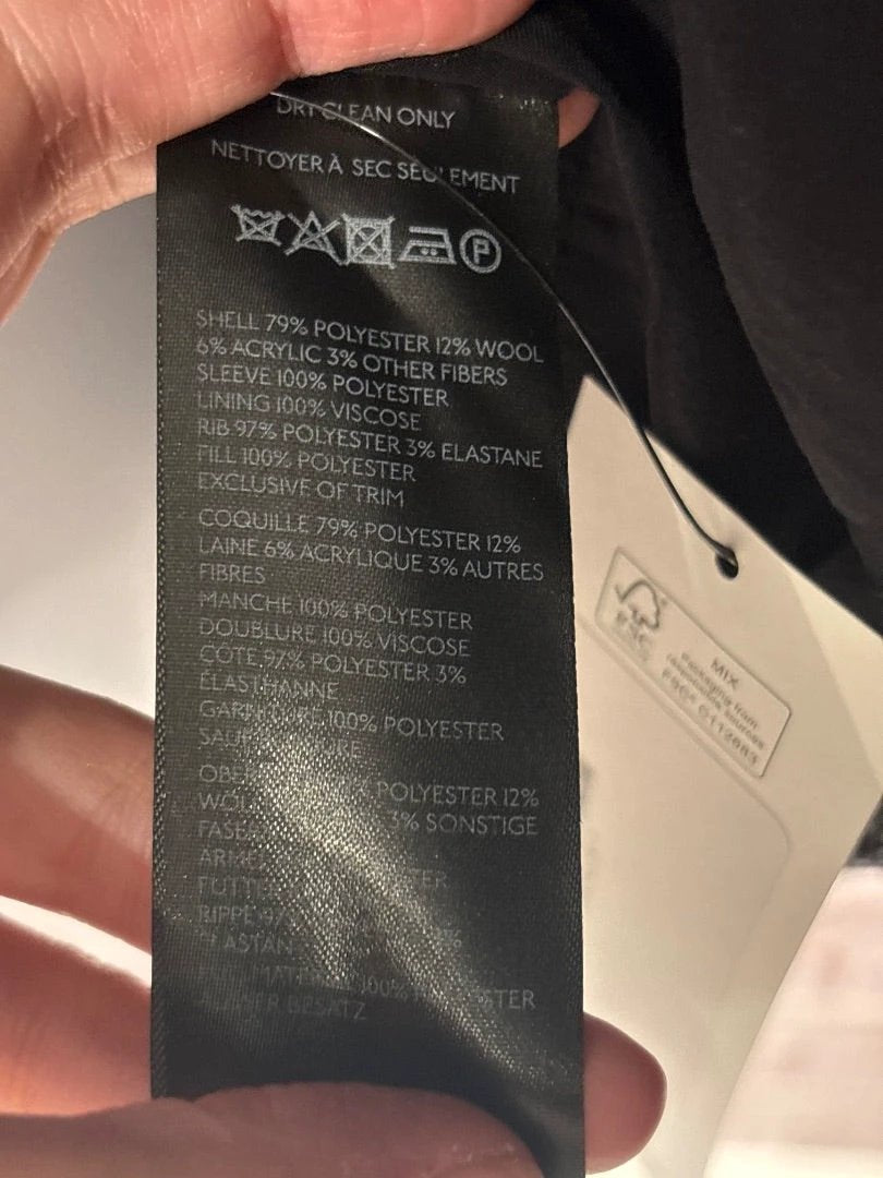 Maeve Outerwear - Blazer – Maeve Blazer, Black/navy, 6, New With Tags