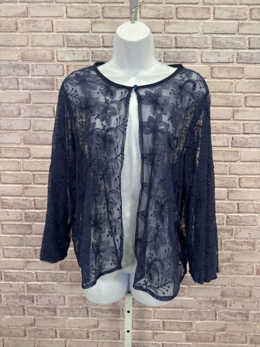 Coldwater Creek Cardigan, Navy, S/M, Used - Good