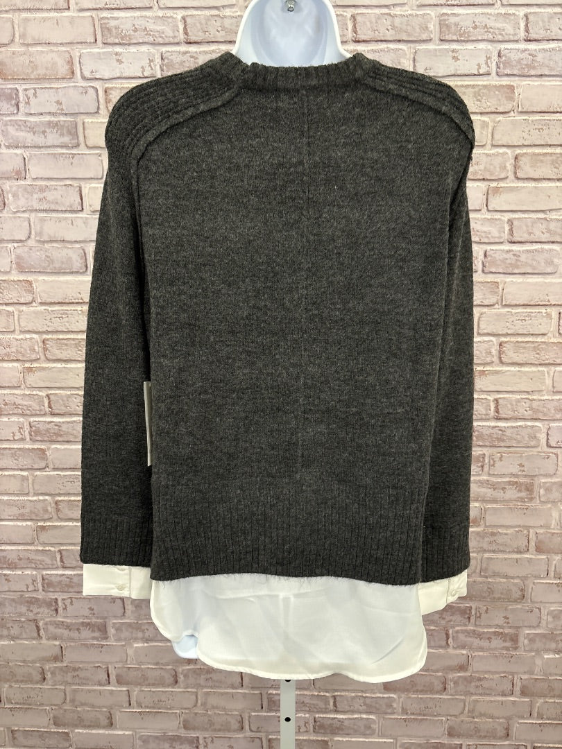 Karen Kane Sweater, Grey/white, XS, New With Tags