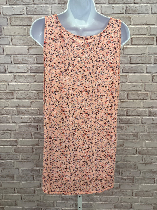Grace & Lace Tank top, Pink floral, Large, Used - Good