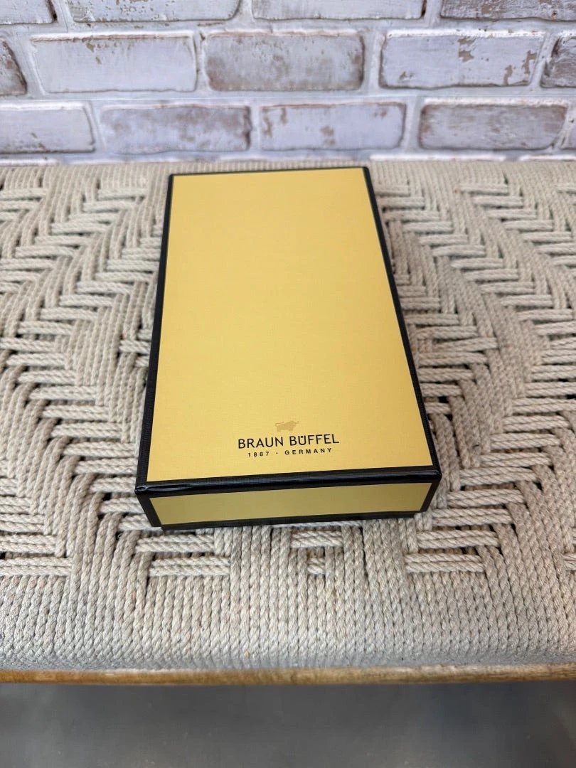 Braun Buffel Accessory - Wallet – Braun Buffel Wallet, Brown/plum, One Size, Brand New