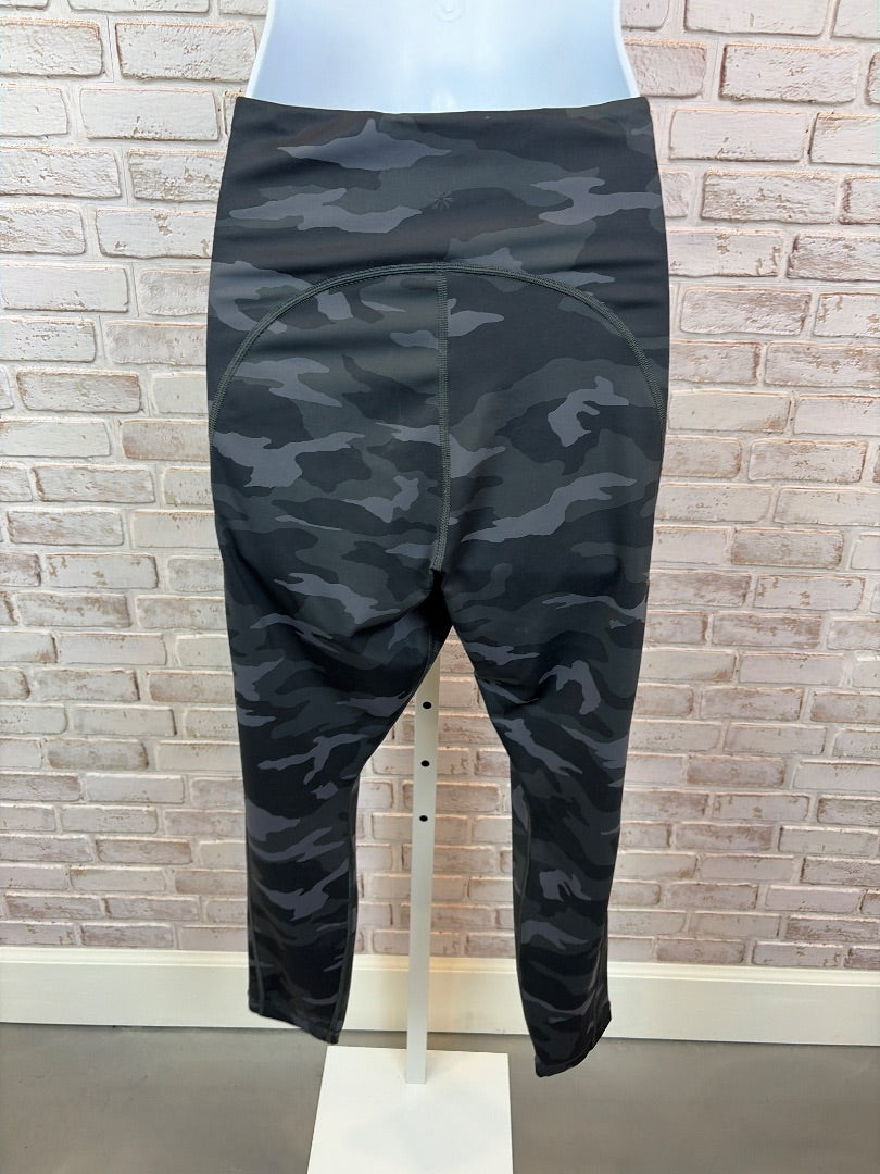 Athleta Leggings, Grey camo, XL, Used - Good
