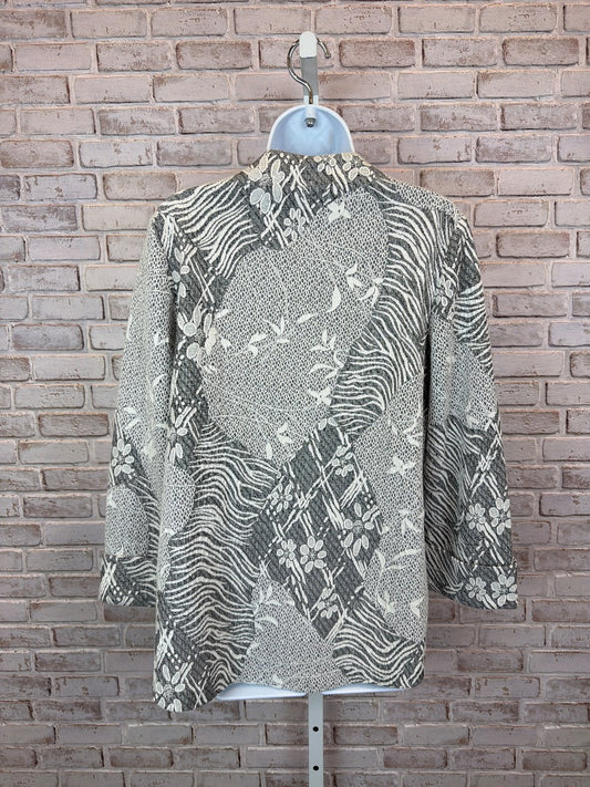 Yushi Jacket, Grey/white, Medium, Used - Excellent