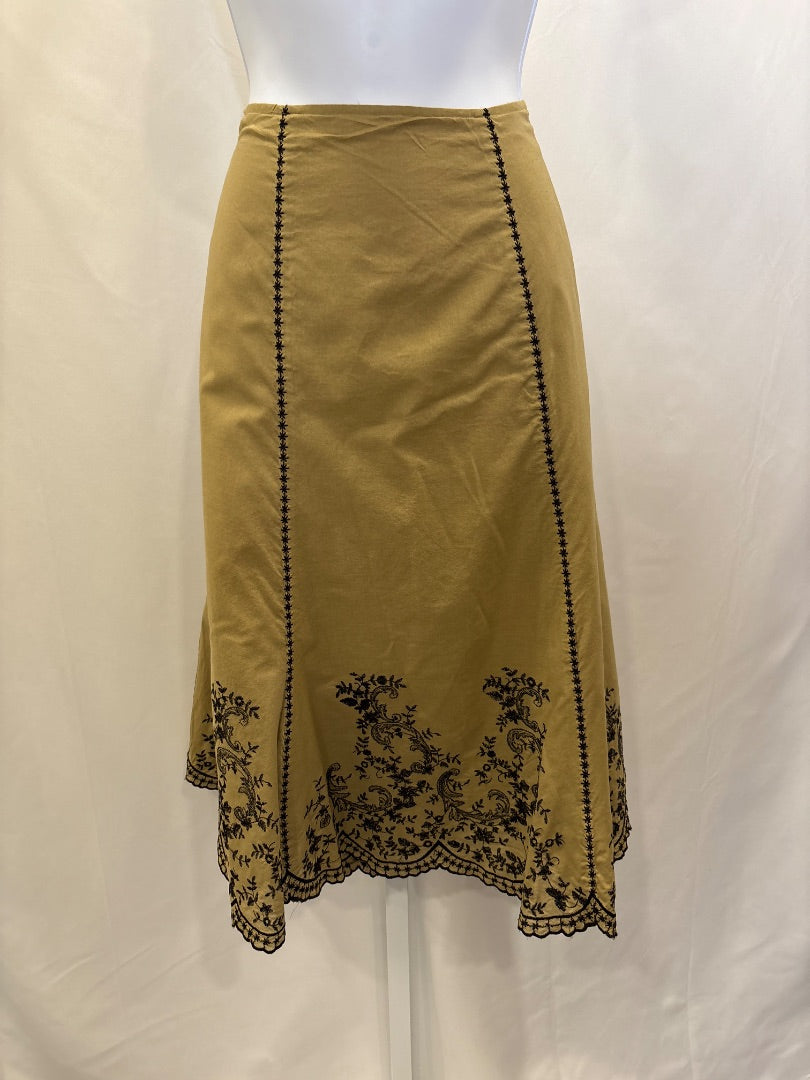 Robbie Bee Skirt, Tan/black, XL