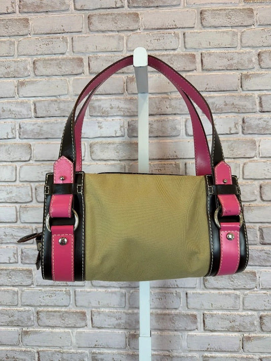 Lancel Bag - Shoulder – Lancel Shoulder Bag, Beige/brown/pink, One Size, Used - Good