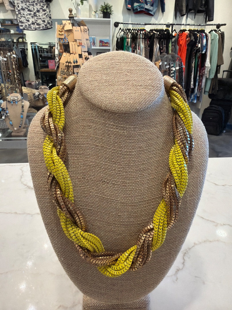 Various Necklace, Gold/yellow, One Size, Used - Good