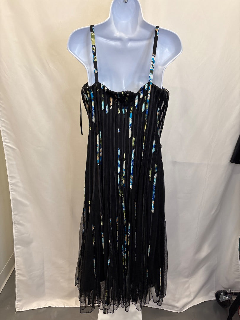 Sandra Darren Dresses, Black/blue, XL