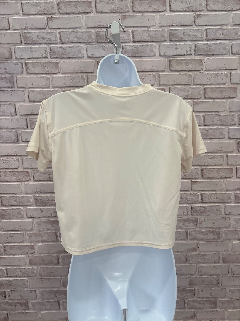 Lululemon Tee shirt, Cream, Medium, Used - Good