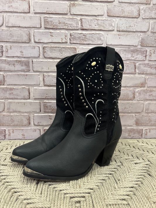 Dingo Cowgirl boots, Black, 8, Used - Good
