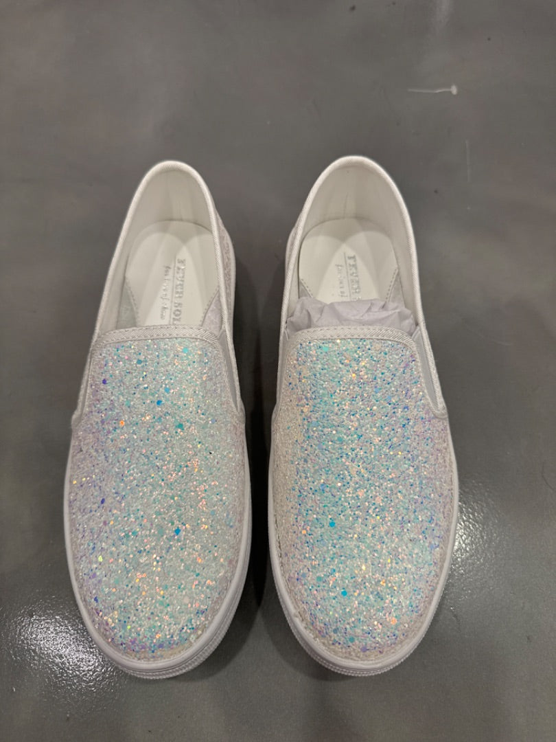 Fever Sole Sneakers, Silver, 7.5, Brand New