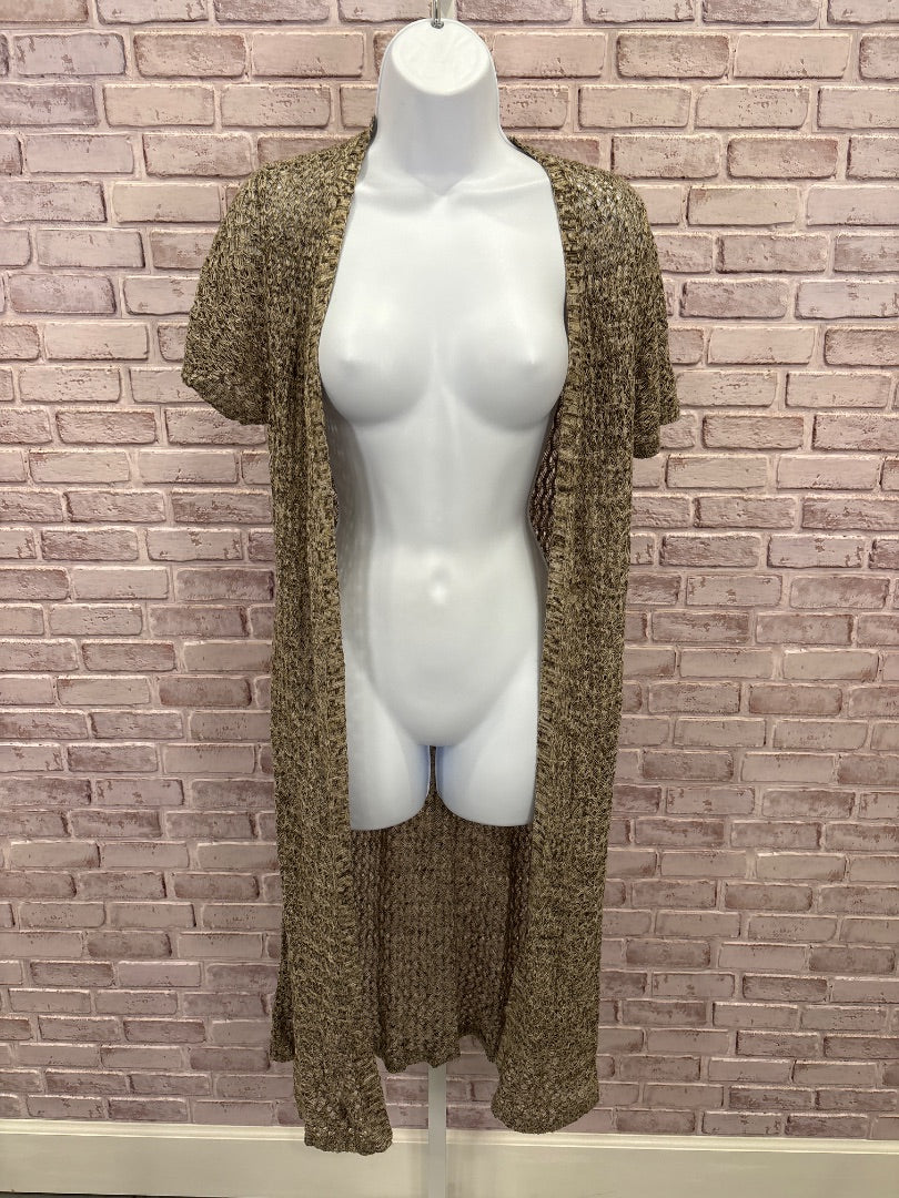 New Direction Cardigan, Brown, Medium, Used - Good
