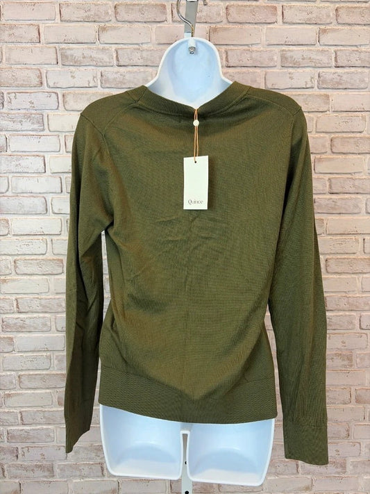 Quince Knit Shirt – Green – Size Small – New With Tags