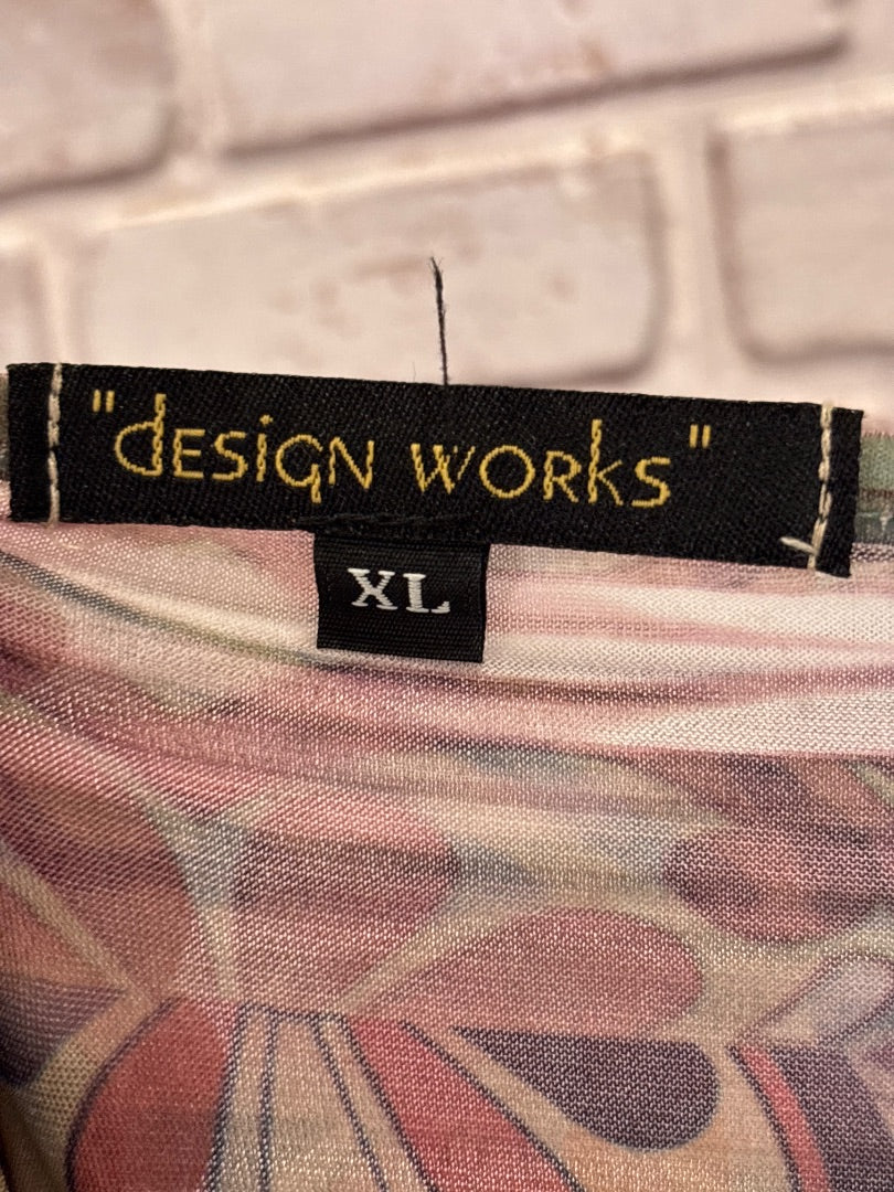 Design works Shirt, Multi, XL, Used - Good
