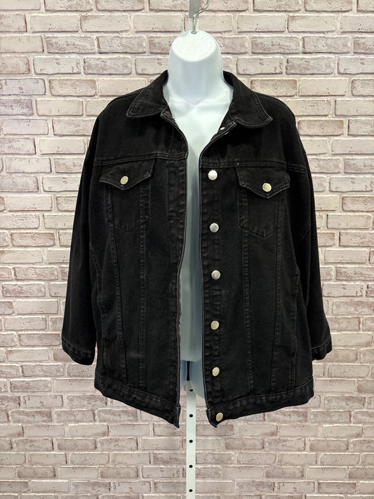 Various Denim Jacket, Black denim, Medium, Used - Good