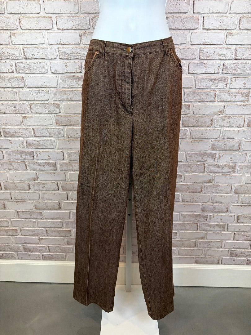 Ruby rd Pants, Brown, 14, Used - Good