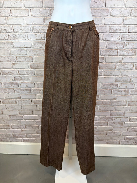 Ruby rd Pants, Brown, 14, Used - Good