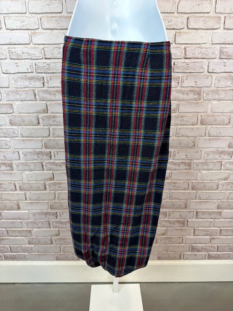 Zara Bottom - Skirt – Zara Skirt, Multi tartan, Large, Used - Excellent
