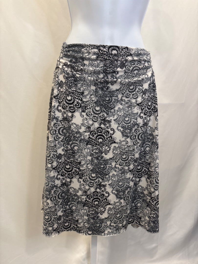 Tranquility Skirt, Black/white, XL